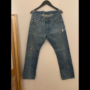 Double RL men’s Selvedge Jeans- 32/34
